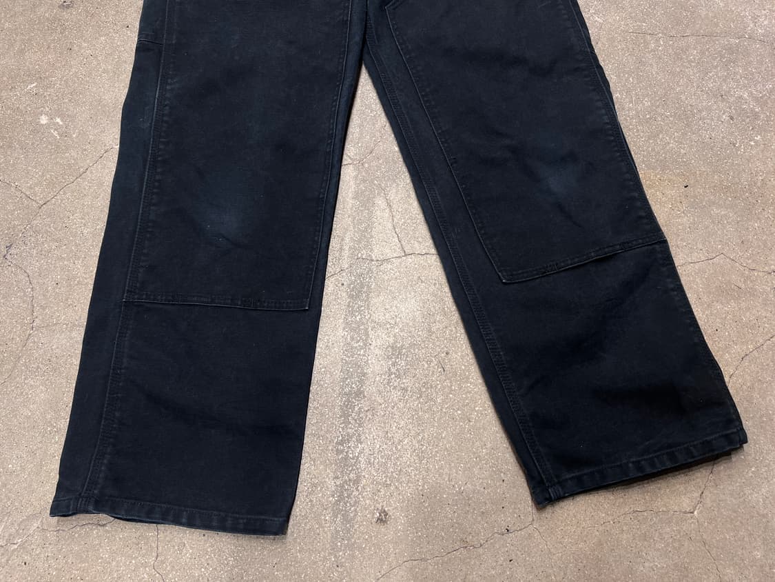 DAKOTA 더블니 워크팬츠 블랙 상품이미지3