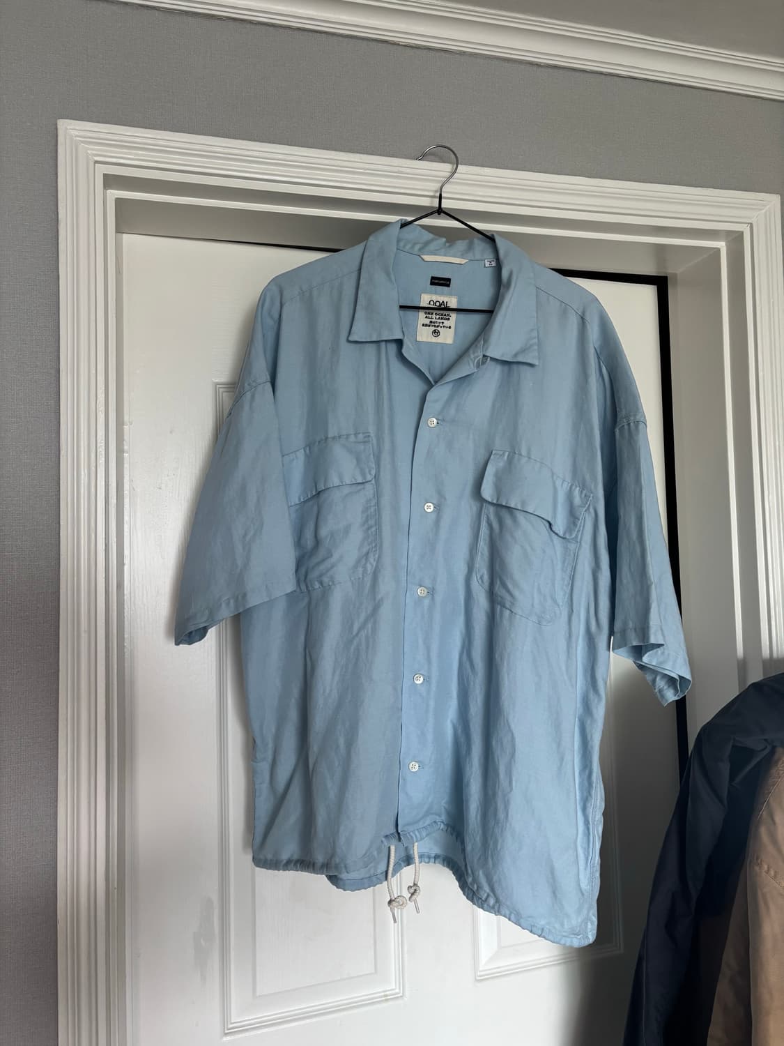 [M] 나나미카 큐프라 헴프 셔츠 상품이미지1