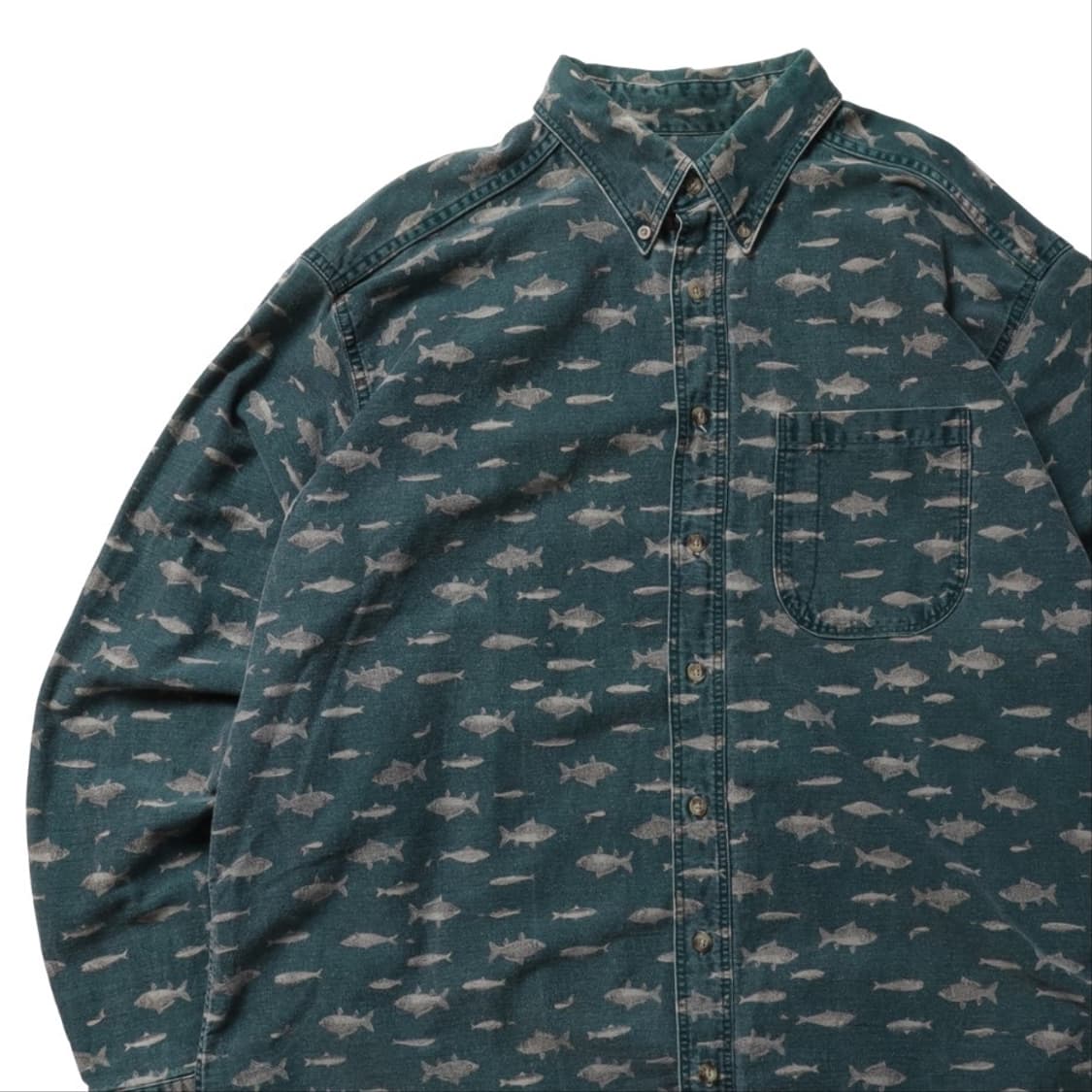 울리치 90’s Woolrich Fish Printed Shirt   상품이미지2