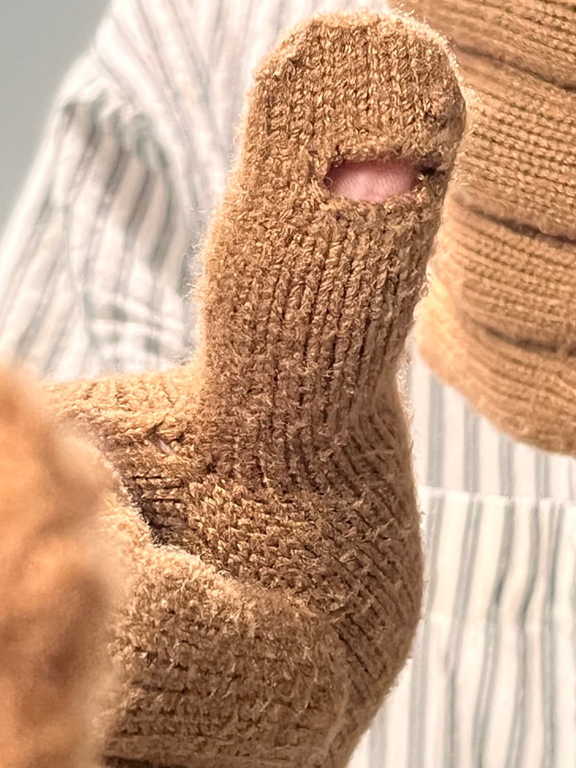 오카프 울 장갑 (23FW1GL01BR) 상품이미지4