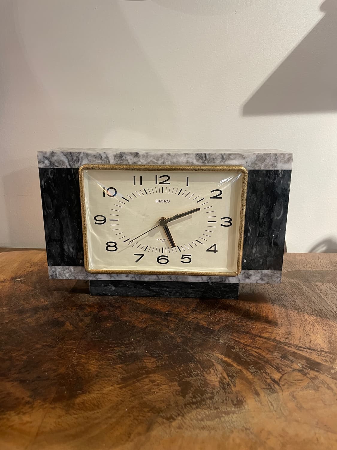 🍀SEIKO 세이코 마블 탁상시계 상품이미지1
