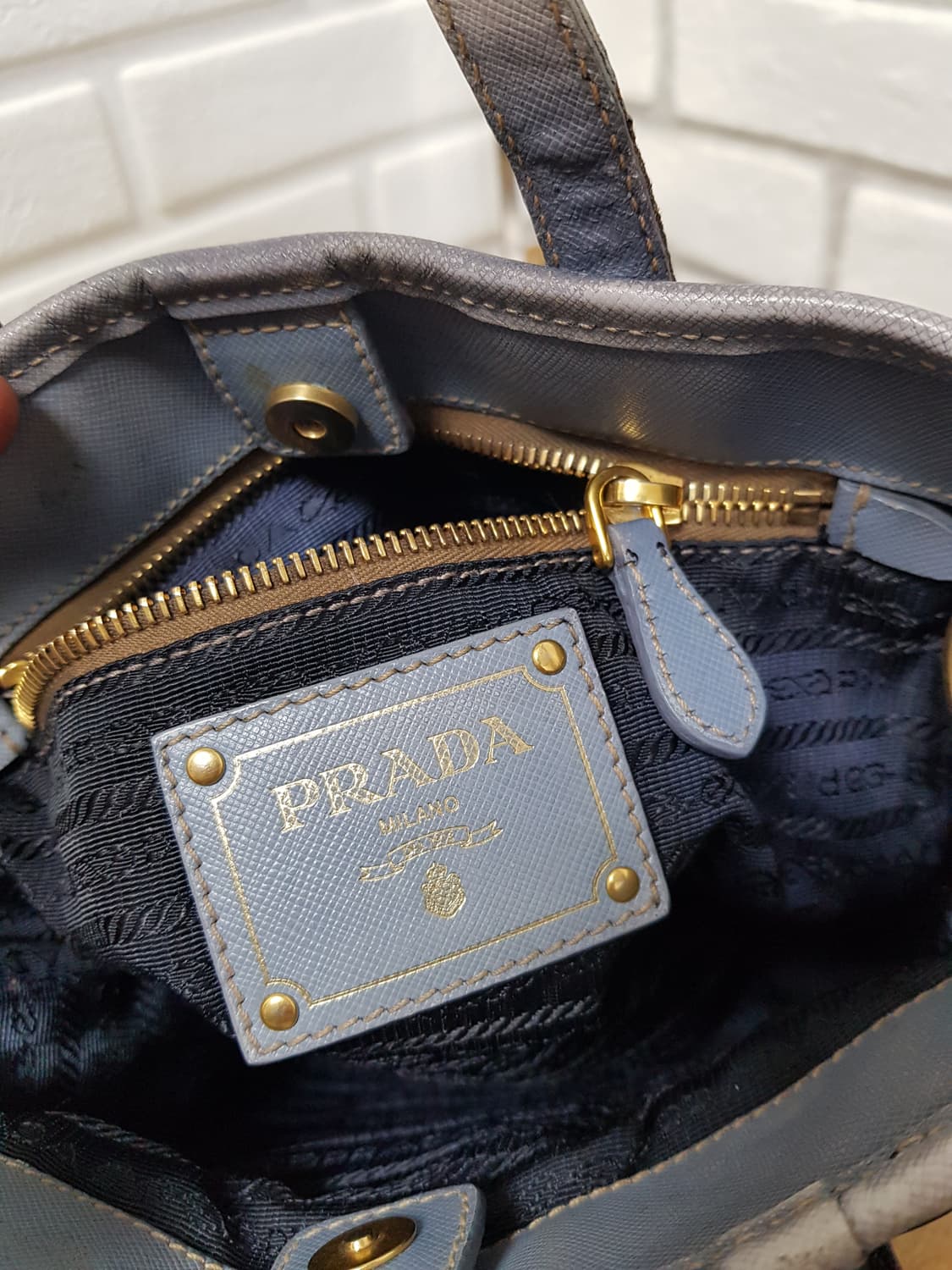 [정품] 프라다 빅로고 나일론 2way백 상품이미지9