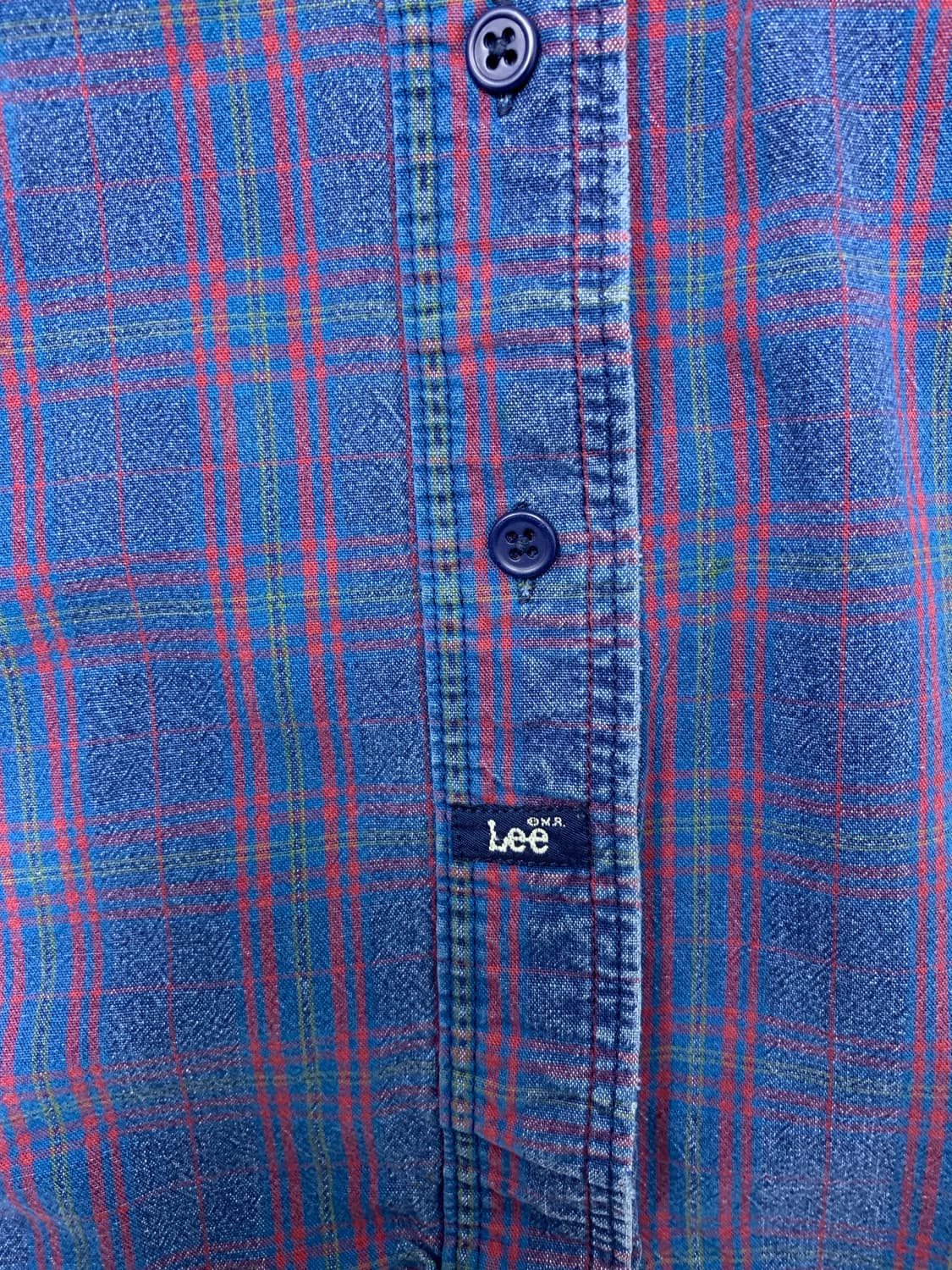Lee  체크데님셔츠 #733 상품이미지3