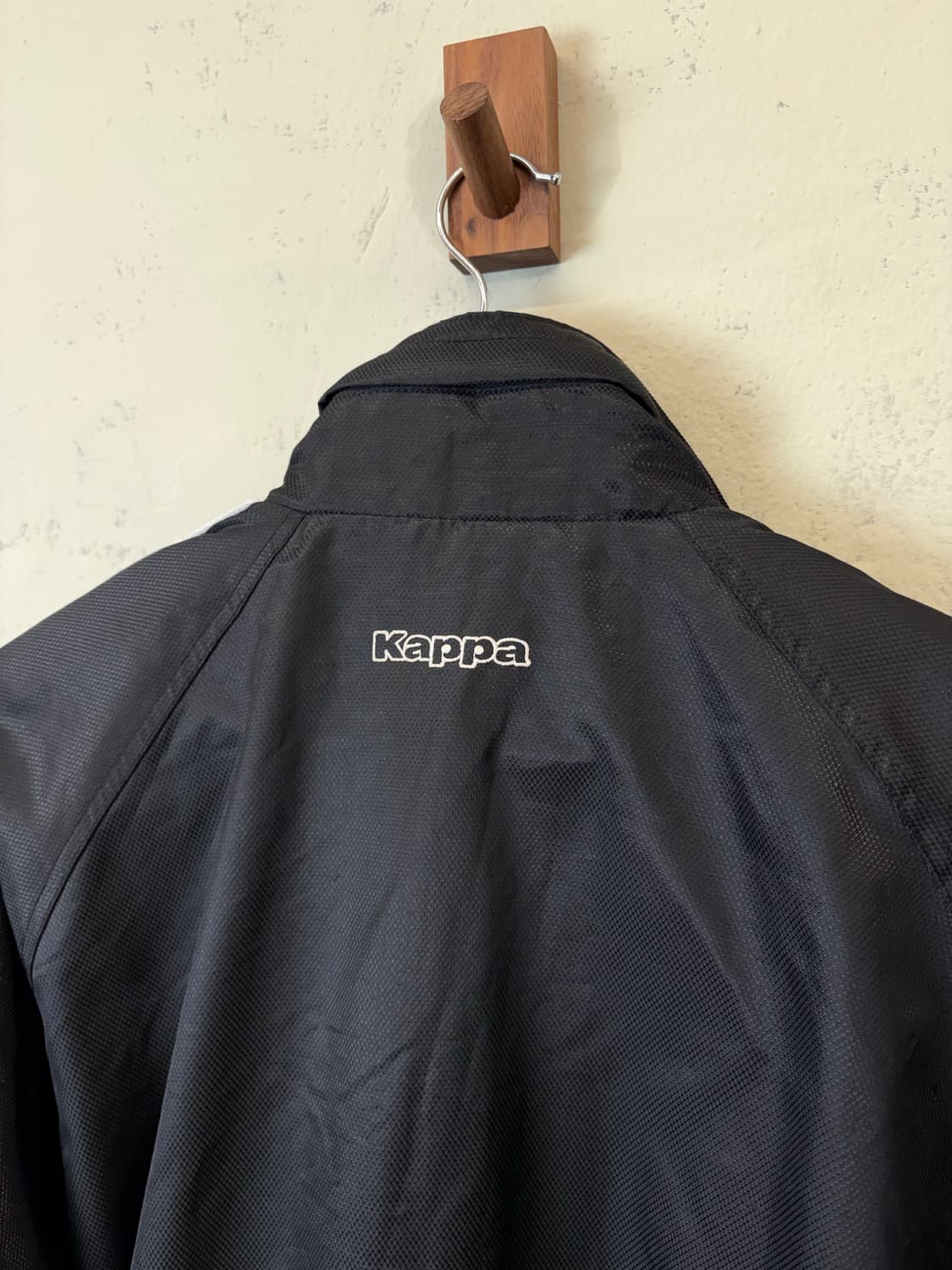 카파 90s 올드스쿨 사이드라인 바람막이 블랙 상품이미지5