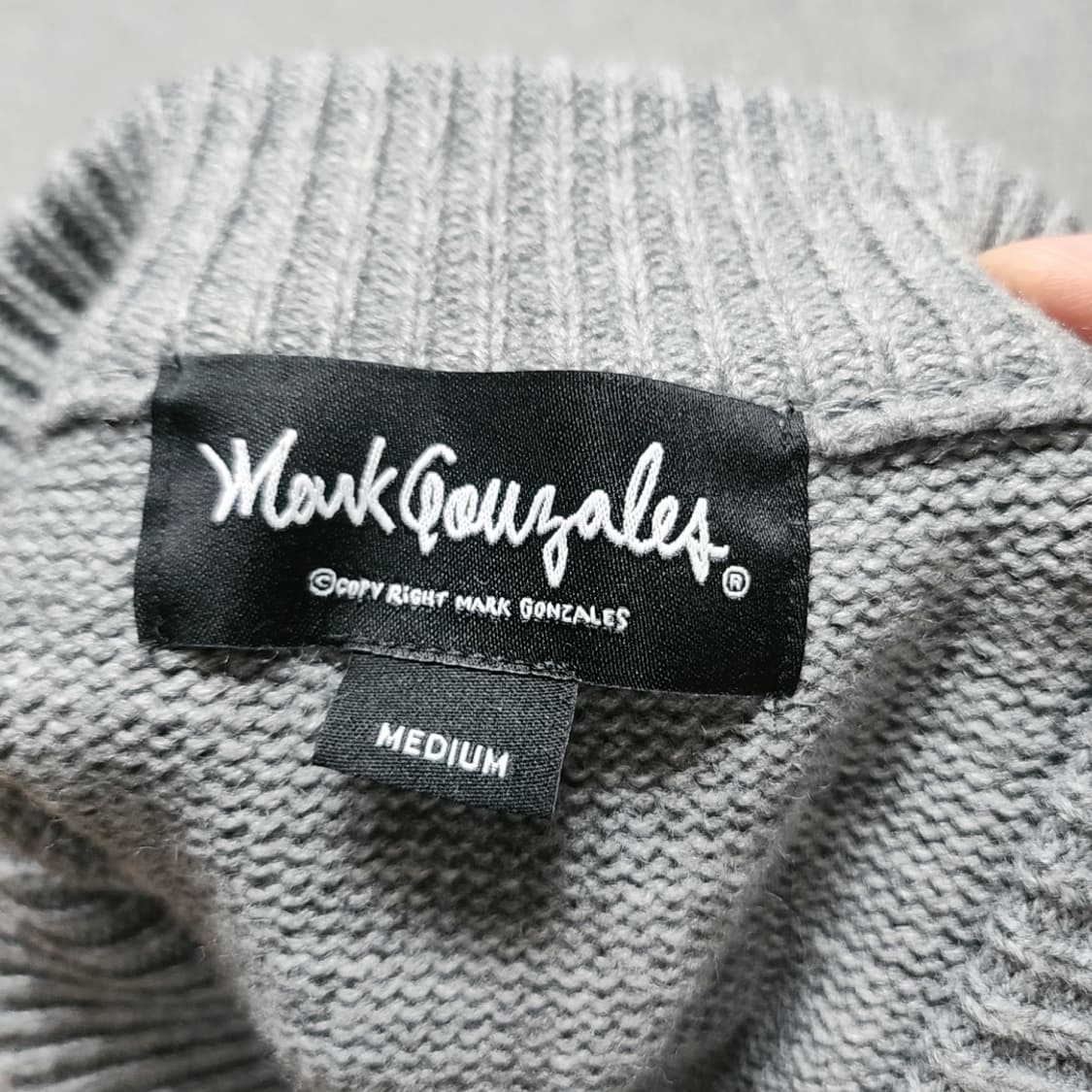 [M] 마크곤잘레스 오버핏 가디건 상품이미지4