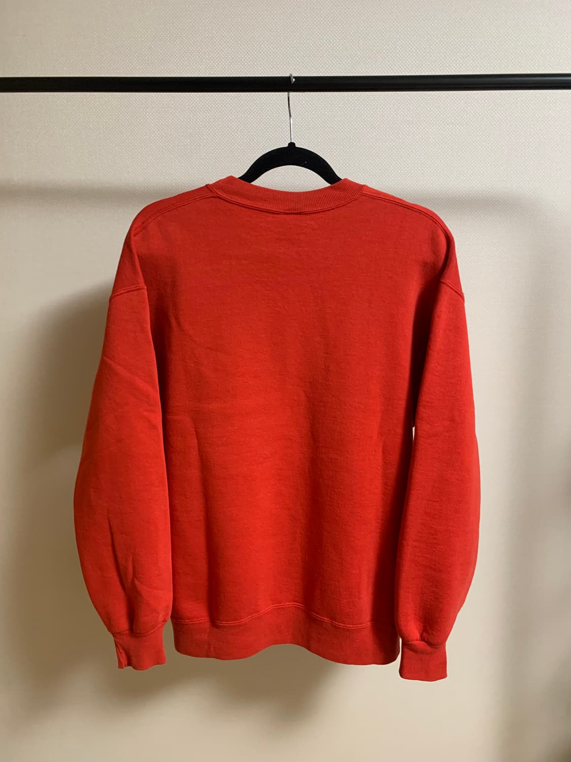 빈티지 90s USA 러셀 레드 스웻셔츠 상품이미지2