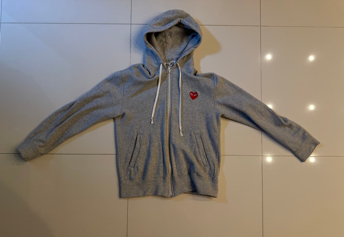 꼼데가르송 후드집업 M 상품이미지1