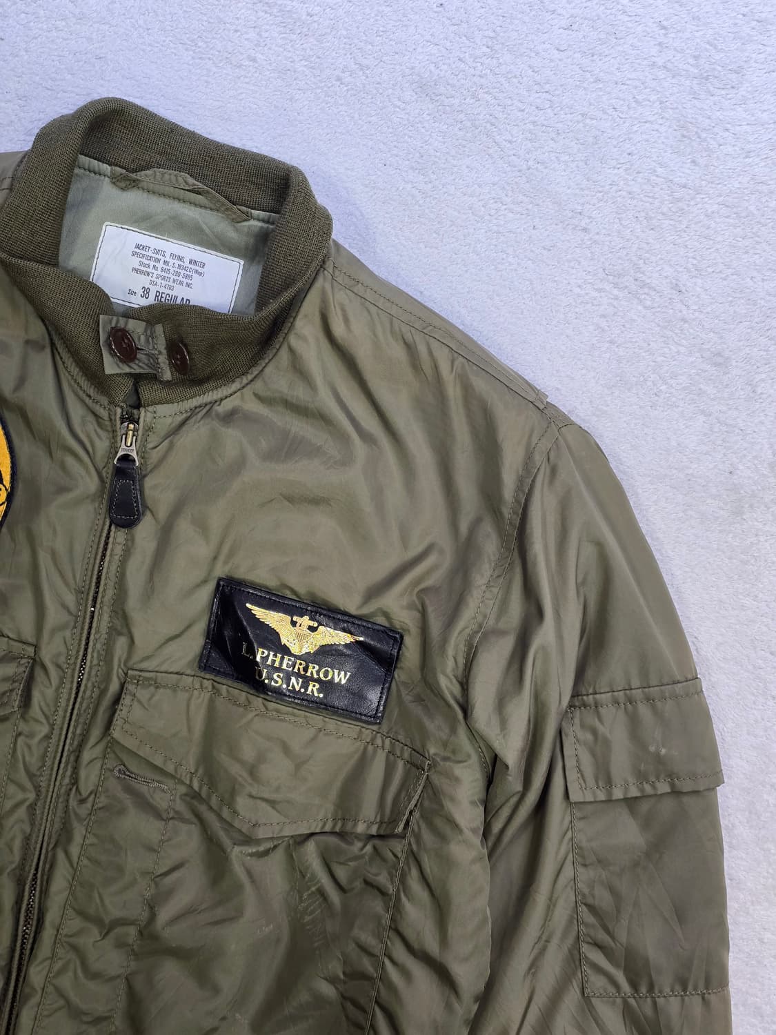 Pherrow's 페로우즈 플라잉 자켓 38사이즈 상품이미지3
