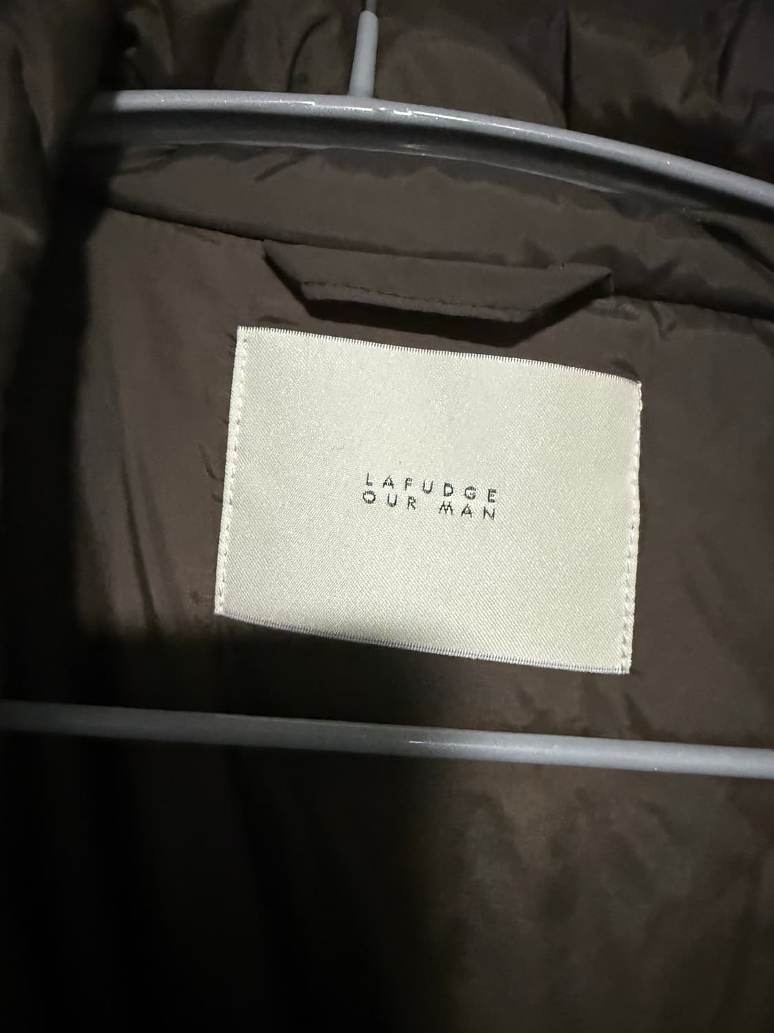 라퍼지스토어 브라운 3M 야상패딩 L 상품이미지6