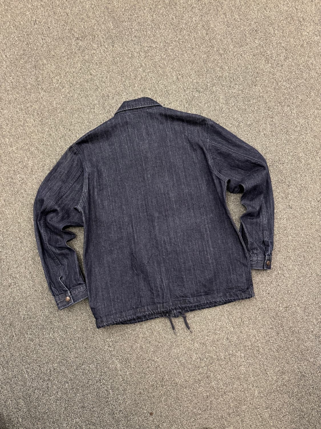 S)GU 빈티지 스트링 데님 자켓 상품이미지5