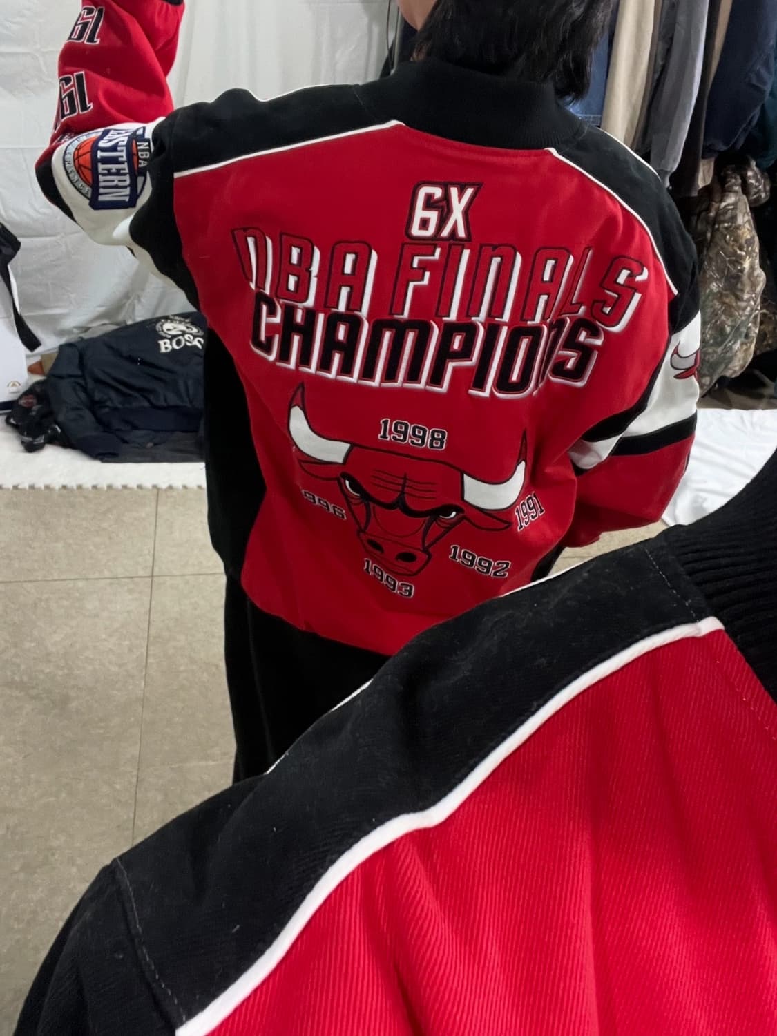 NBA 시카고불스 레이싱자켓 상품이미지5