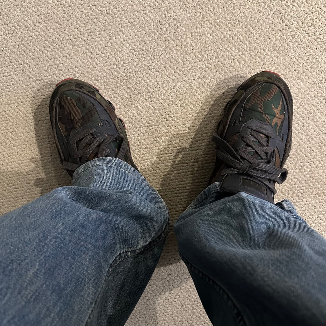 Raf Simons 라프 시몬스 카모 바운스 스니커즈 상품이미지2