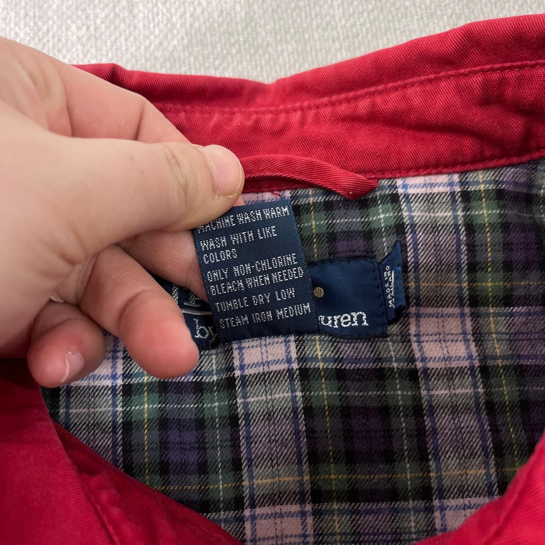 100 폴로랄프로렌 스윙톱 블루종 자켓 상품이미지7