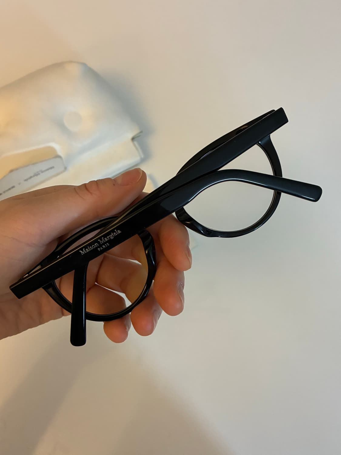 젠틀몬스터 X 메종마르지엘라 mm009S 클리어 블랙 상품이미지7