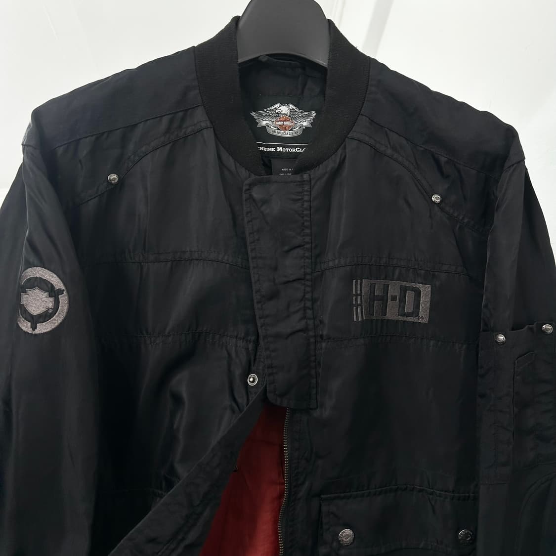 할리데이비슨 테크니컬 나일론 봄버 자켓 상품이미지6