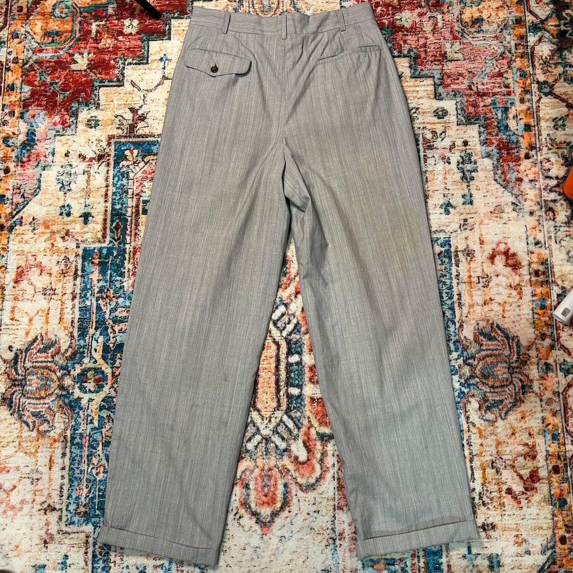 [30] 90s 꼼데가르송 옴므 린넨 팬츠(AD1990) 상품이미지2