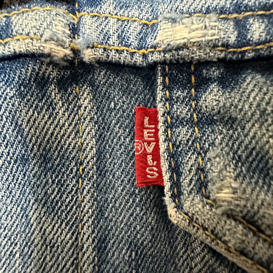 LEVI'S 557 japan made BIG E denim jacket 상품이미지6