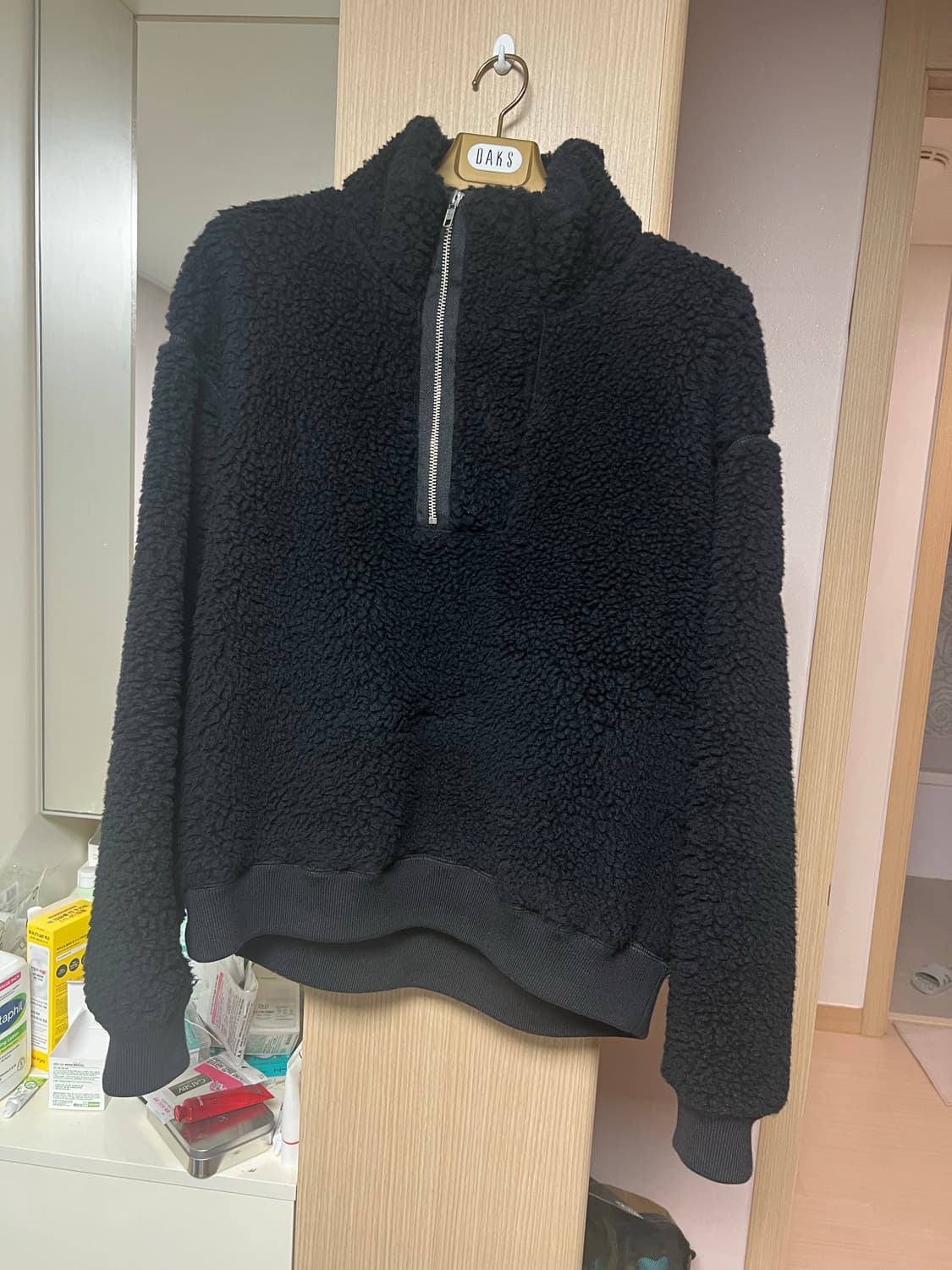 카브엠트 울 보아 하프집업 L 상품이미지1