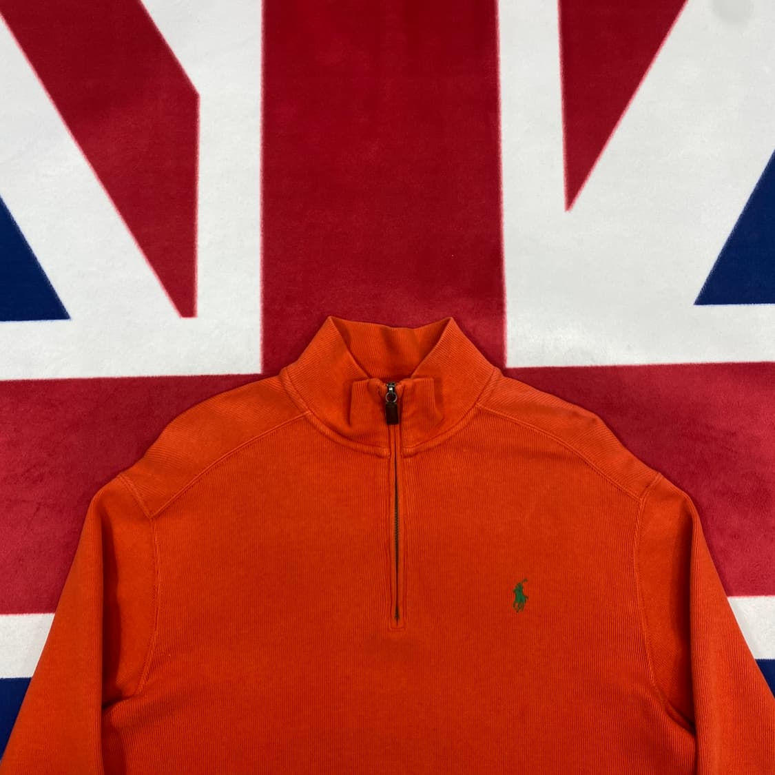 폴로 하프집업 M 실측 L  상품이미지3