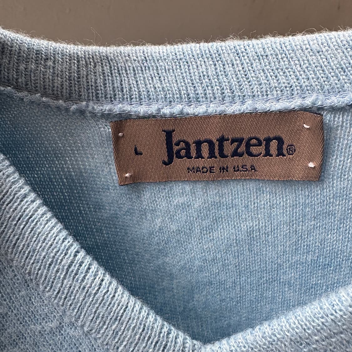 70~80s Jantzen 니트스웨터 made in u.s.a 상품이미지2