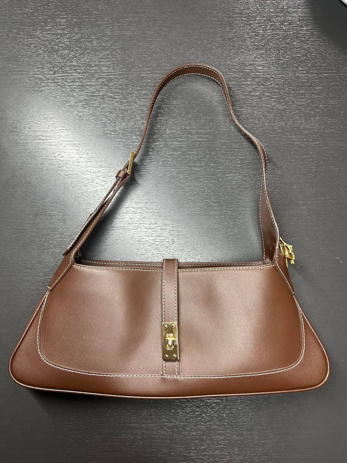 CDSD 소가죽 가방 빈티지 고양이 브로치 상품이미지4