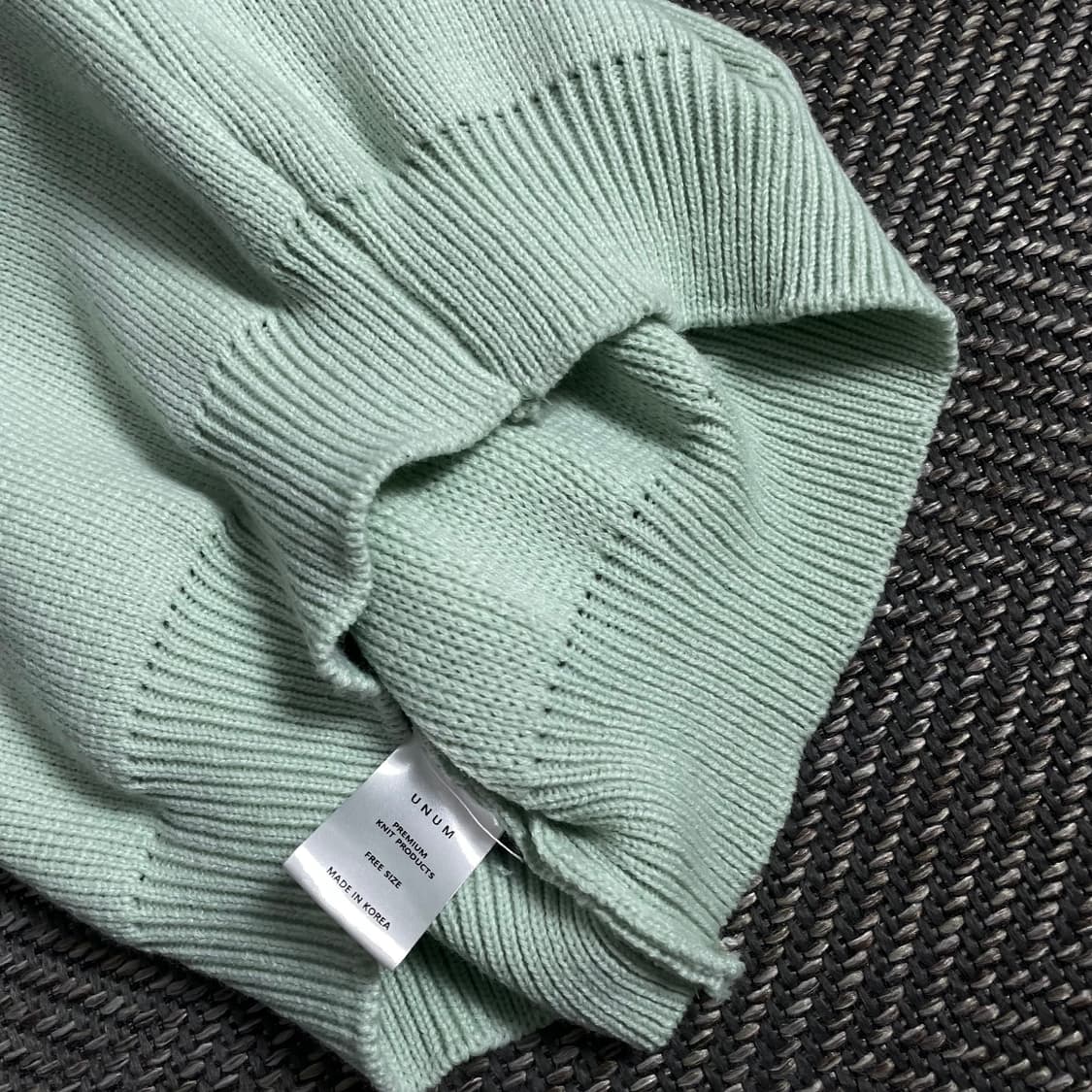 빈티지 크롭 와플 니트 베스트 o 3370 상품이미지4