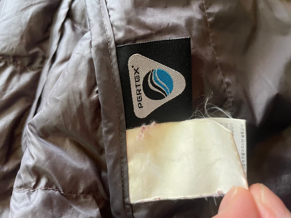 몽벨 Pertex EX800 패딩 XL 상품이미지7