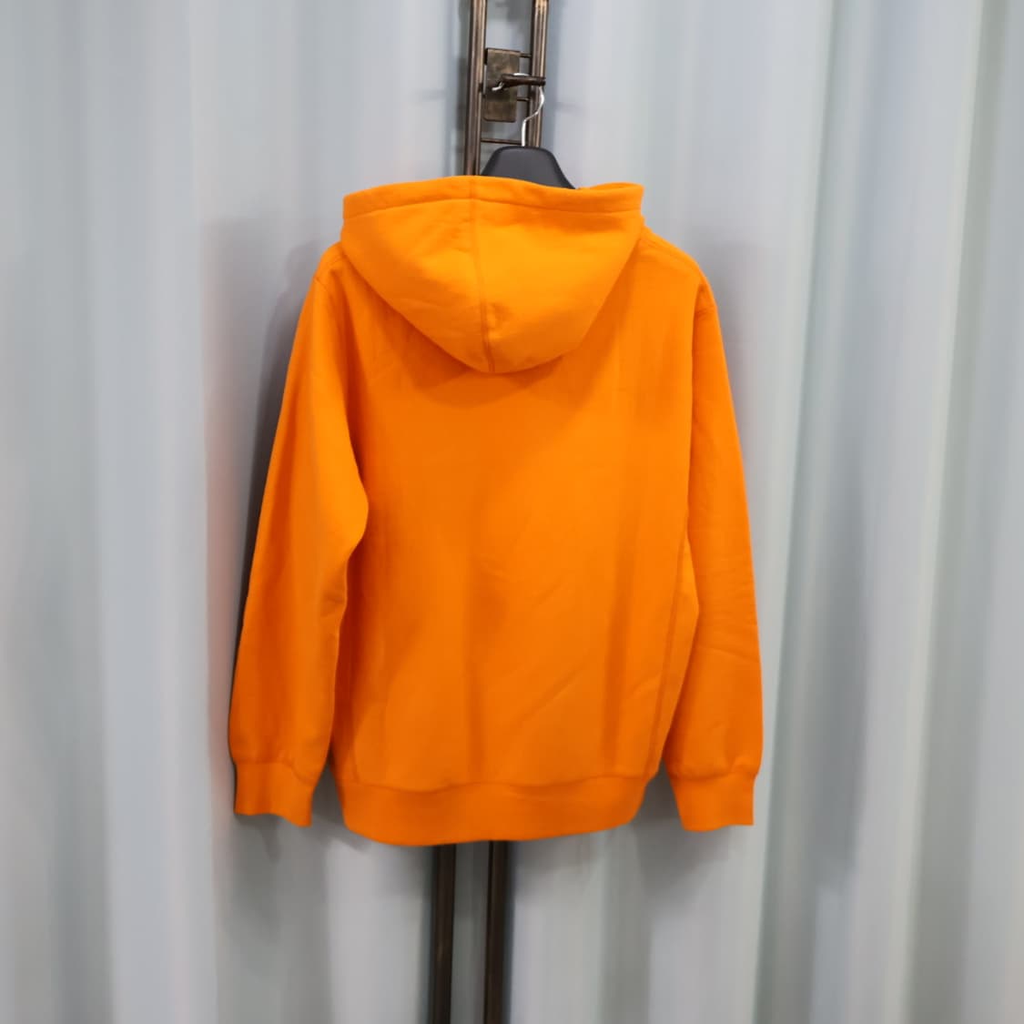 슈프림 코드 컬리지에이트 로고 오렌지 후드티 L/105 상품이미지7