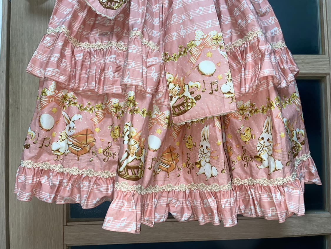 바디라인 음표토끼 로리타 점스카 jsk 상품이미지4