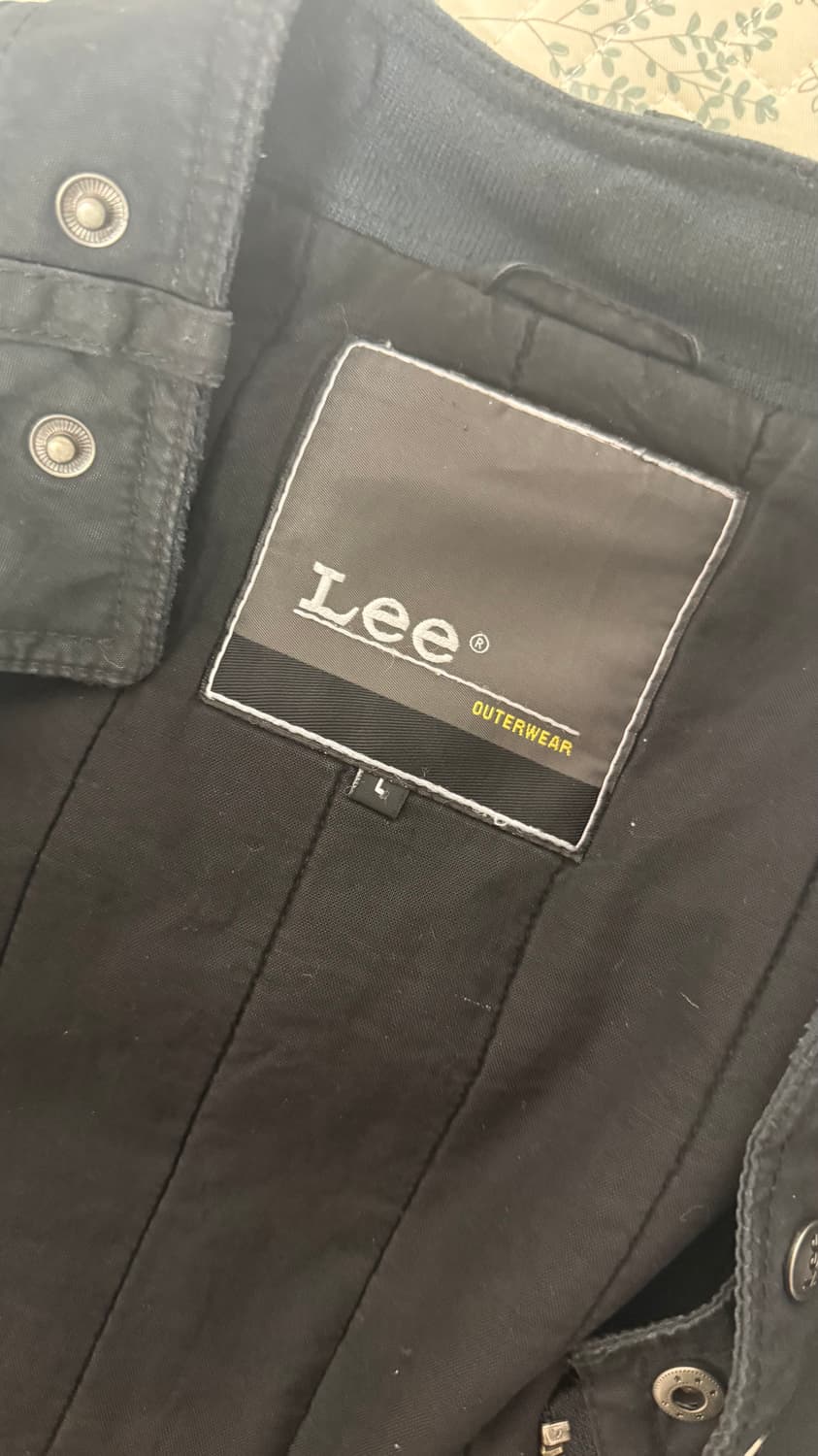 (희귀매물) Lee 코팅 라이더 자켓 상품이미지4