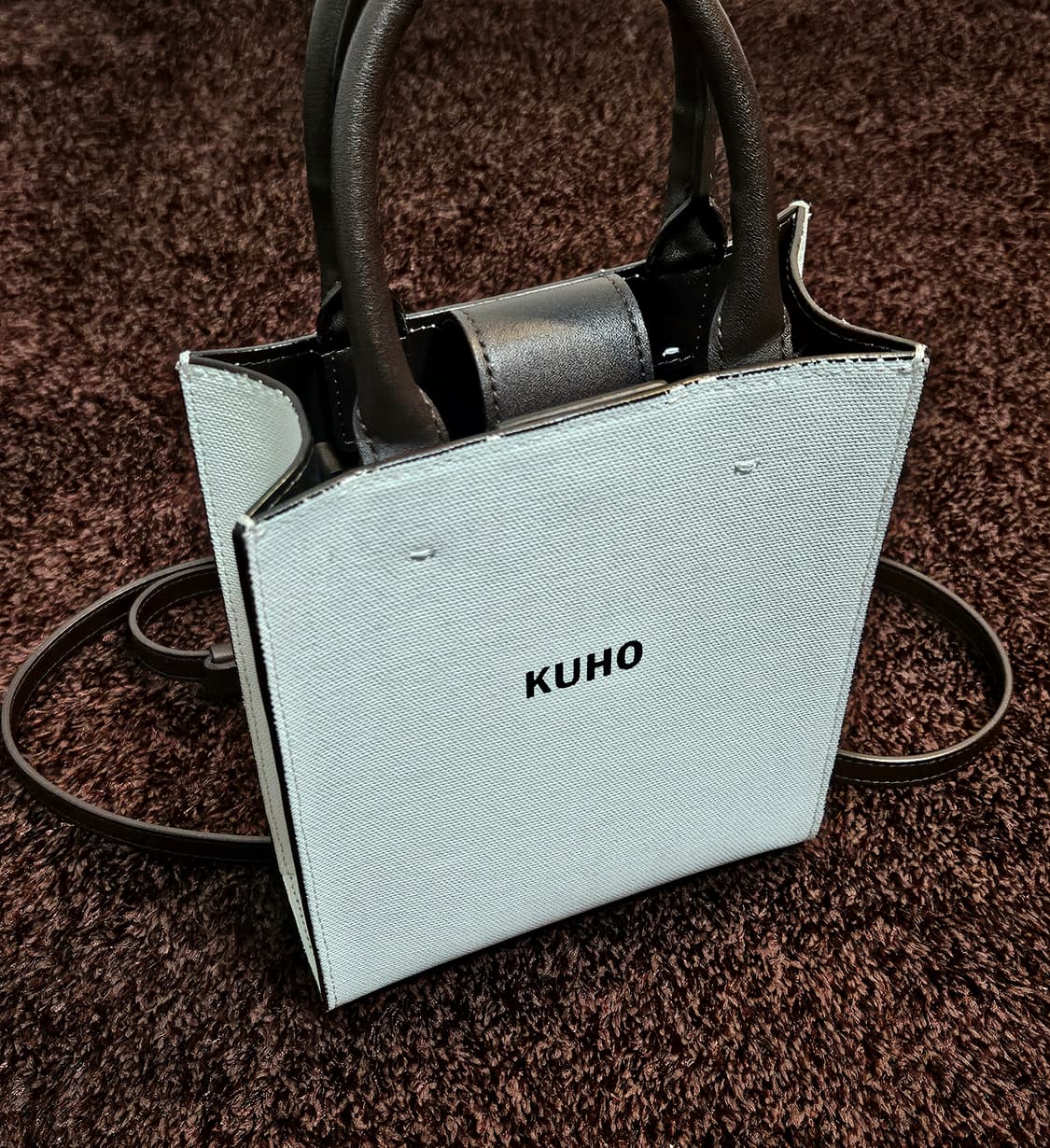 구호 캔버스 핸디백 미니백 크로스백 상품이미지1