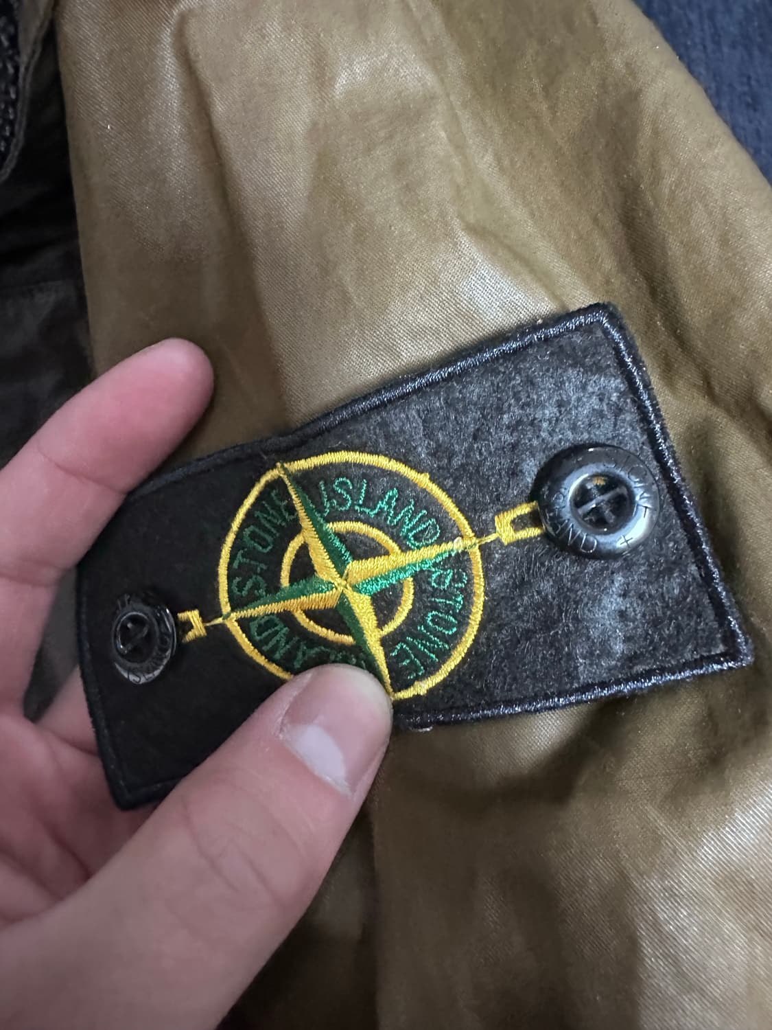 스톤아일랜드 12s/s 무솔라 고마타 바람막이 상품이미지4