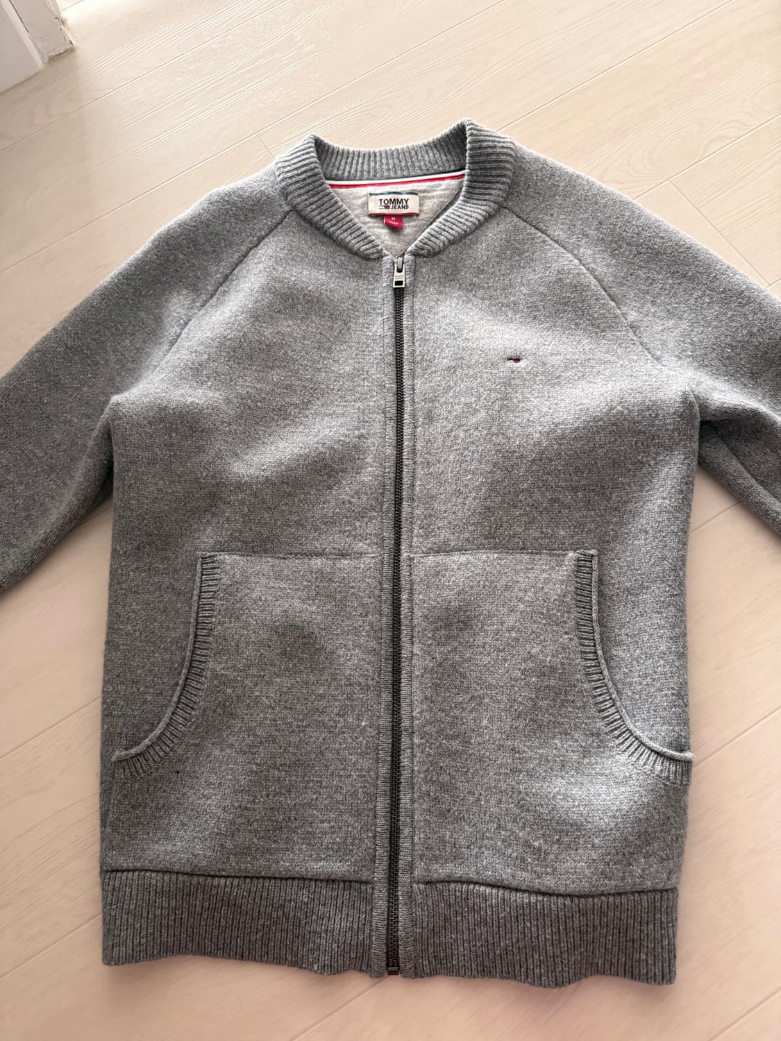 타미힐피거 니트집업 상품이미지1