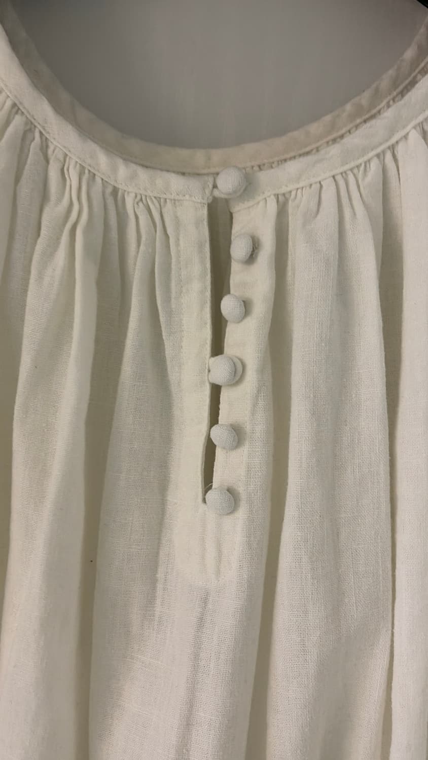 일본구매 TUTIE 아이보리 린넨 롱 원피스 44-77 상품이미지2