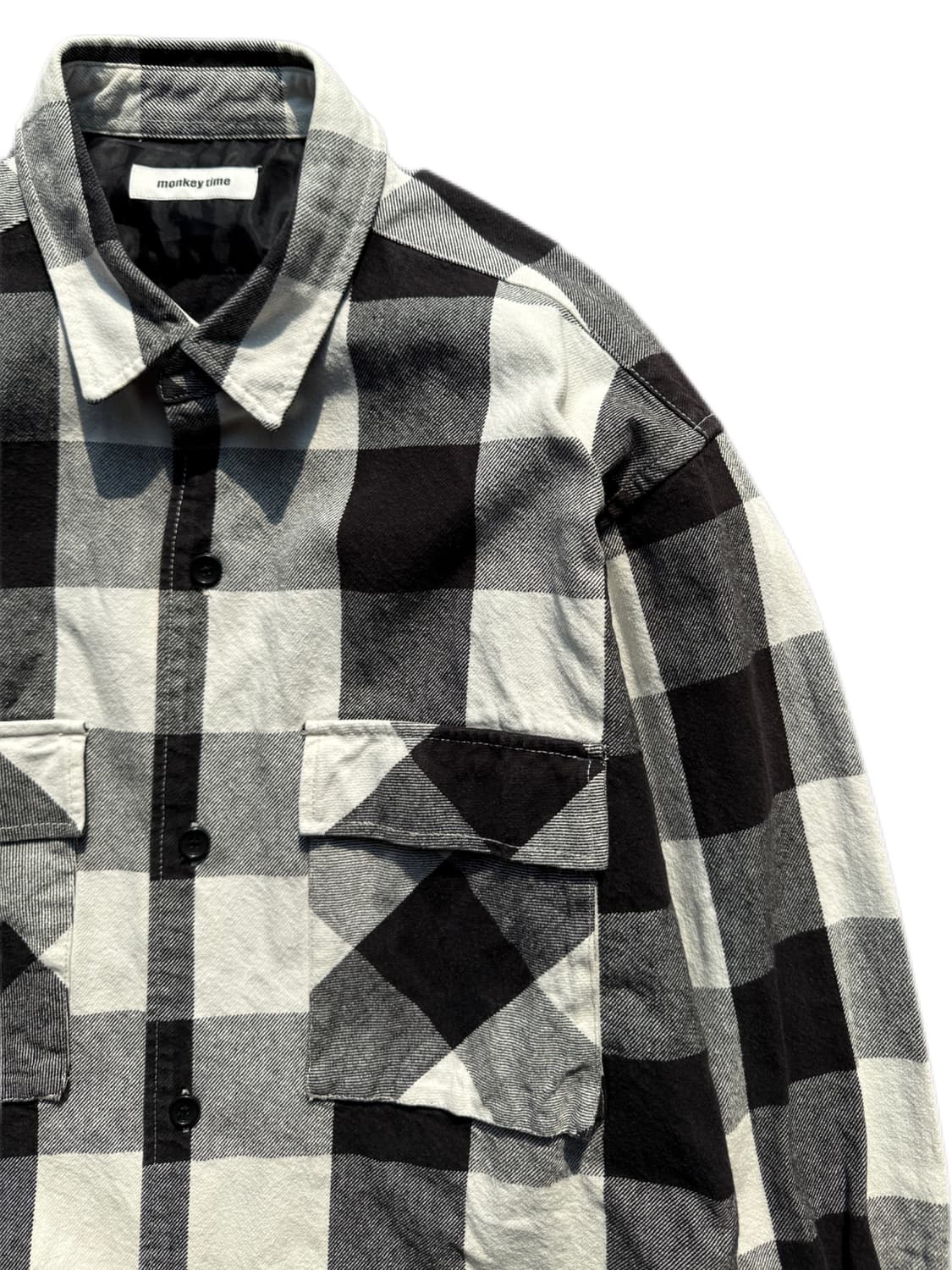 몽키타임 버팔로 체크 셔츠 XL 상품이미지4