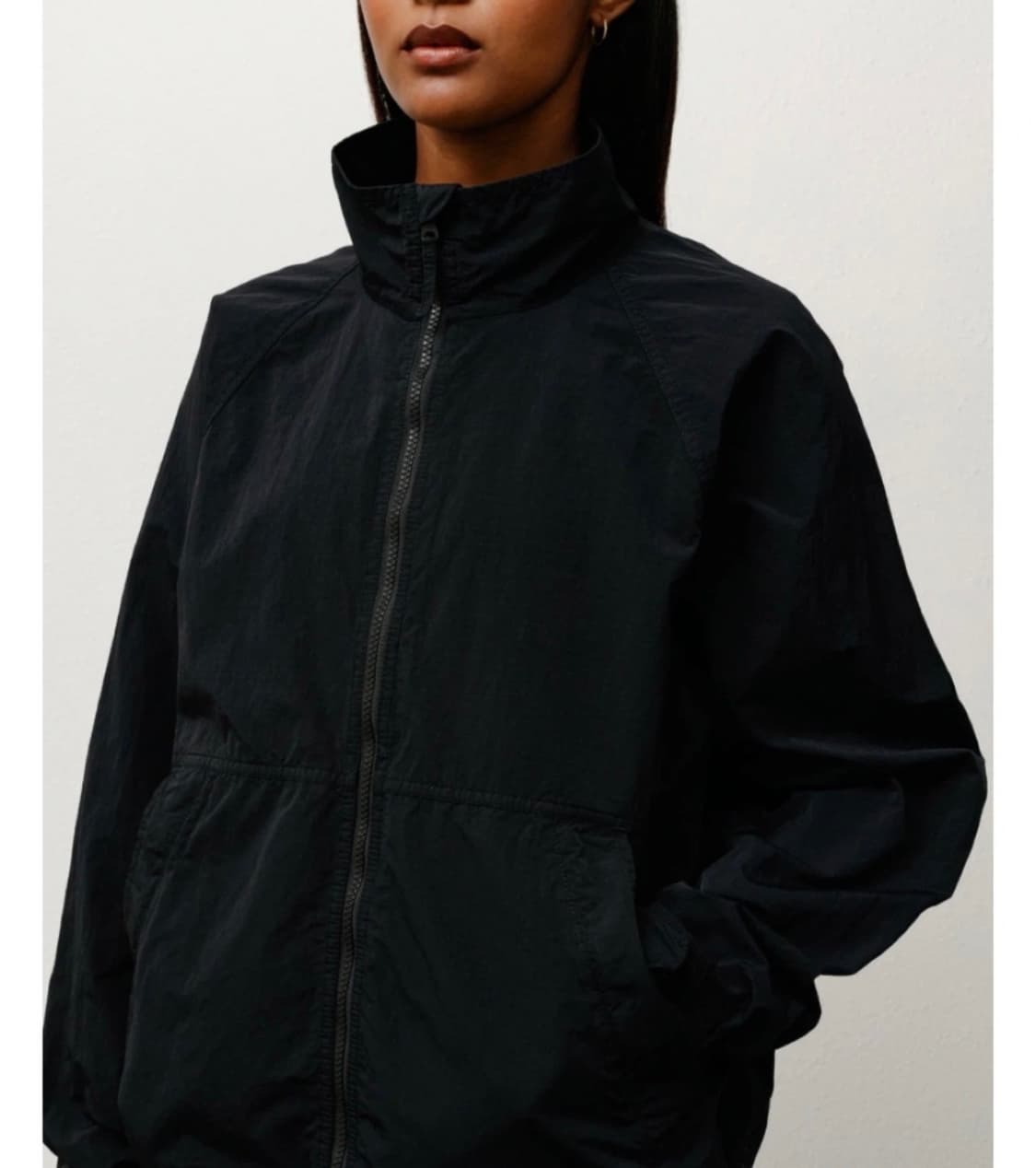 스투시 웜업자켓 블랙 상품이미지3