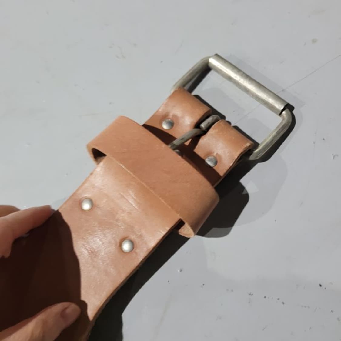 미 트레이닝 가죽벨트 상품이미지3
