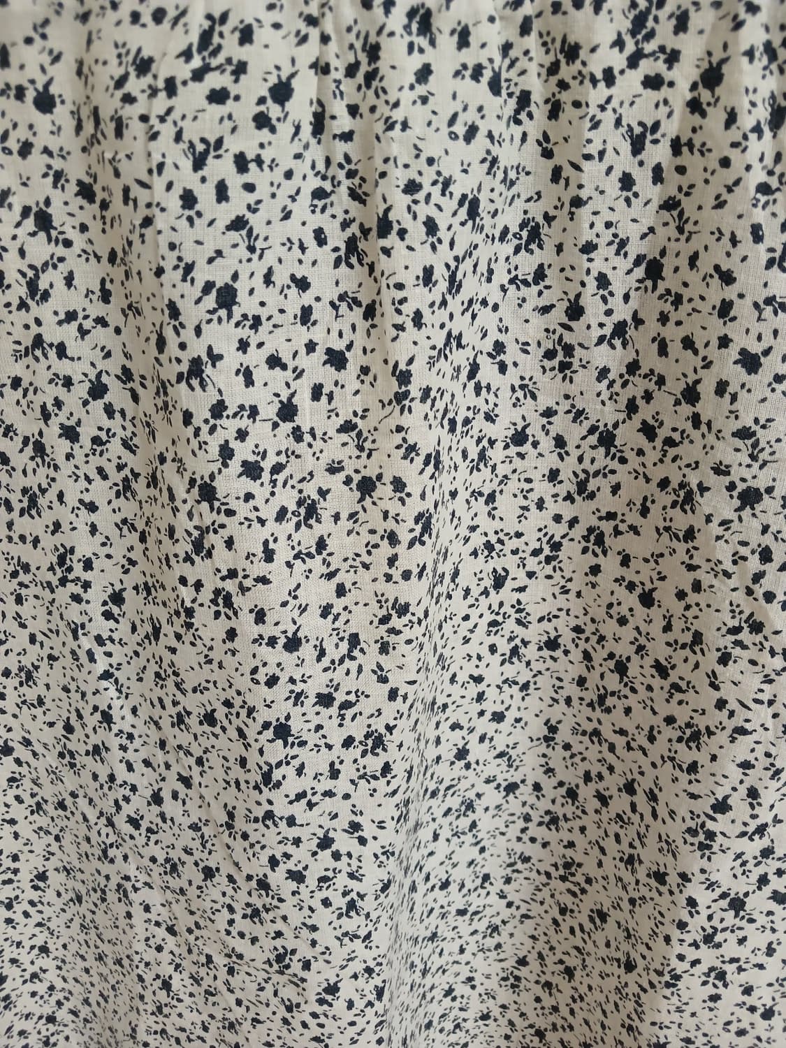 모리걸 pur colore 잔꽃무늬 미디 원피스 상품이미지3