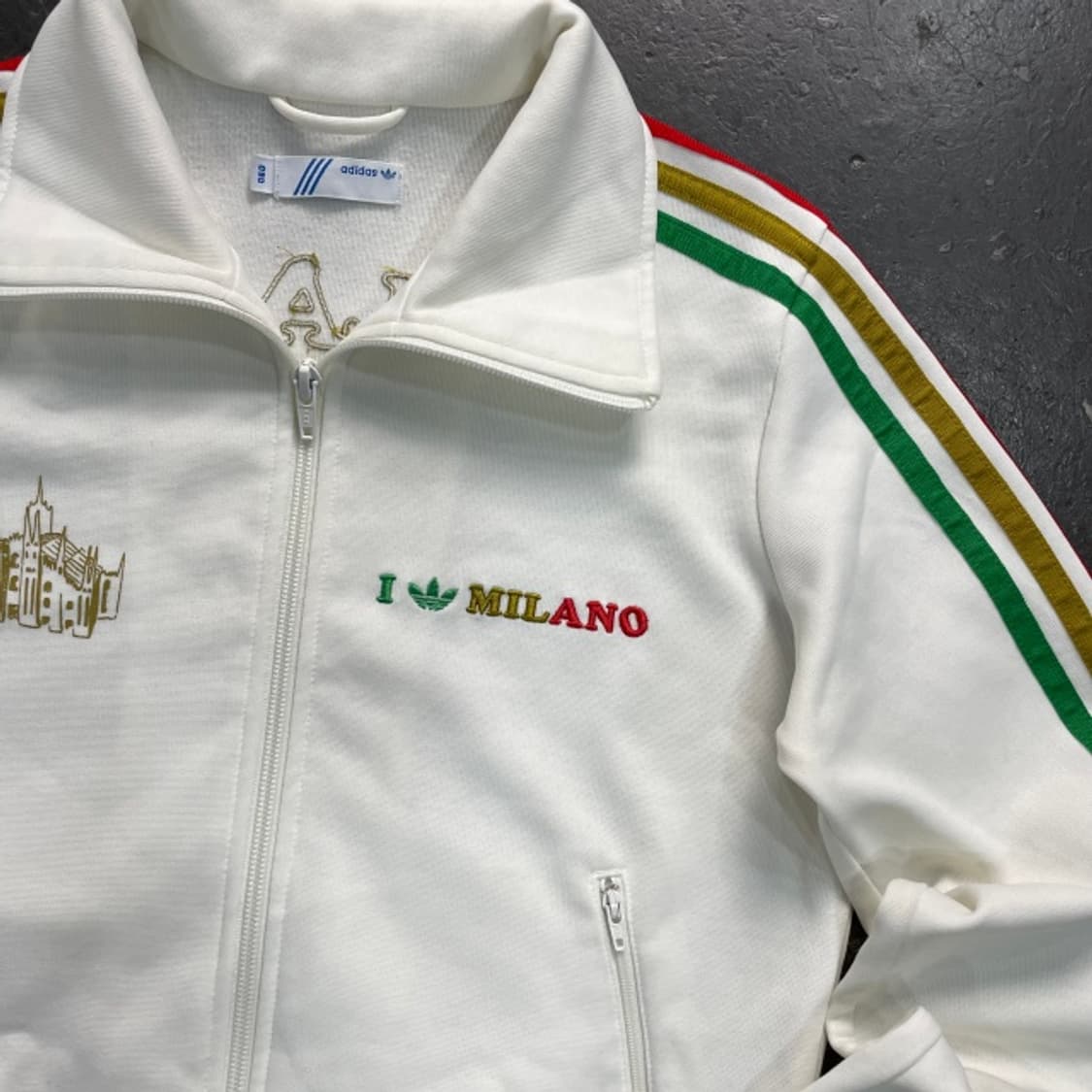 90 아디다스 밀라노 트랙탑 져지  상품이미지2