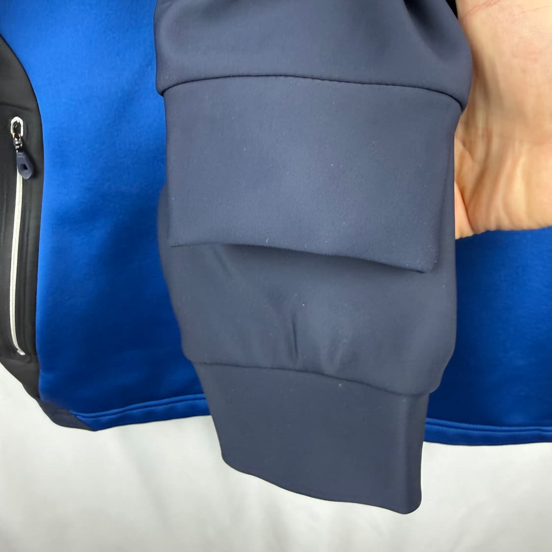 (L) 다이나핏 스키 컨바인드 트레이닝 자켓 블루 상품이미지4