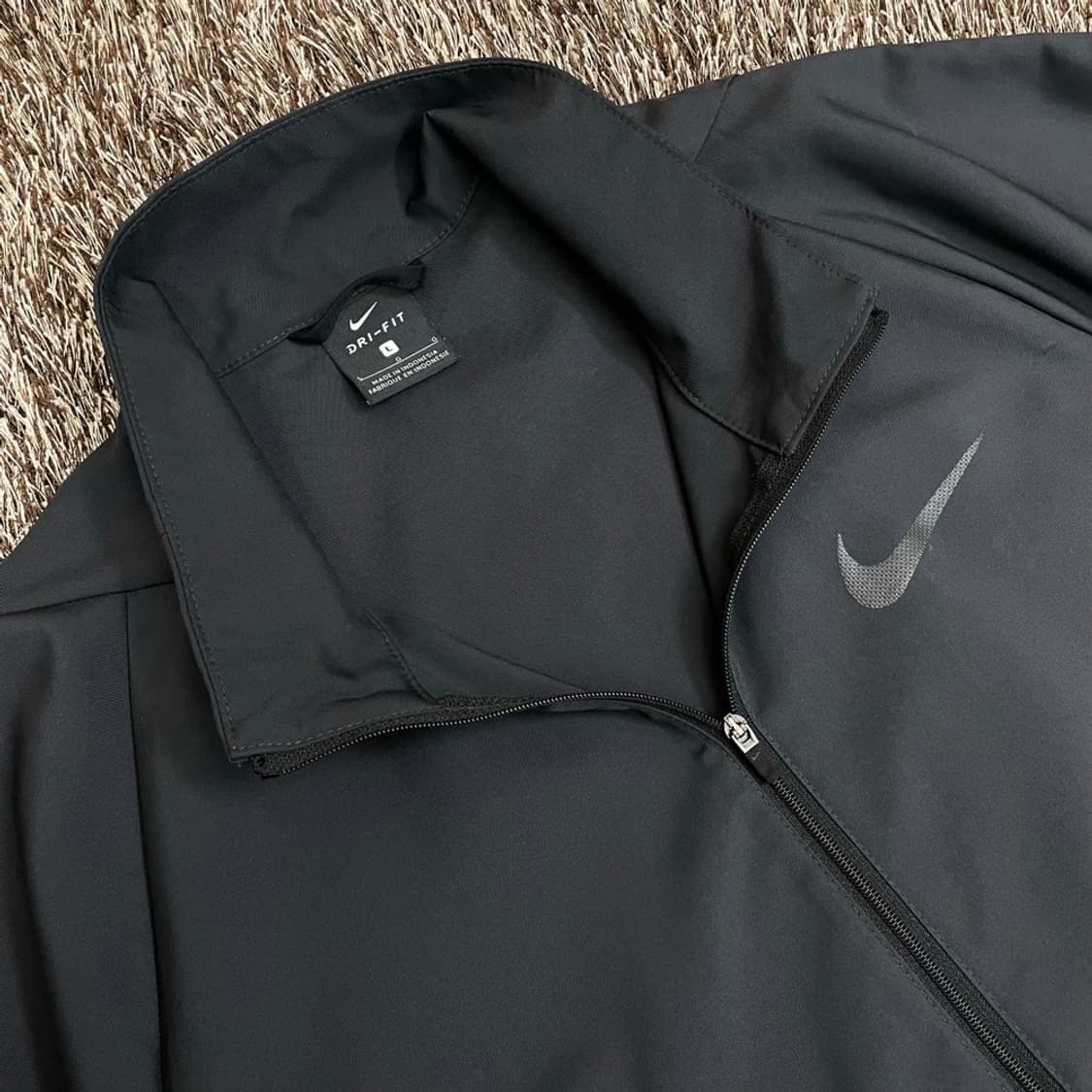 나이키 Nike 차콜 드라이핏 바람막이 집업 L 상품이미지2