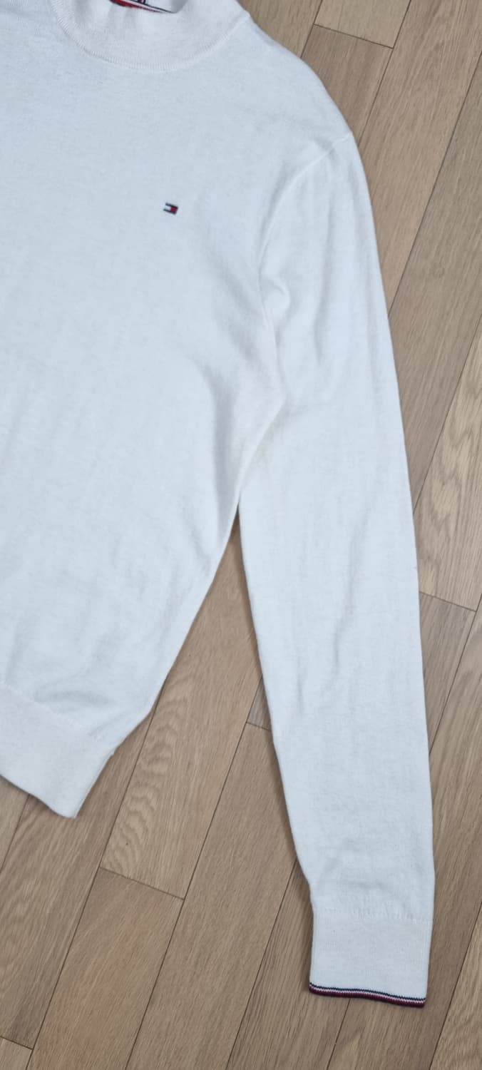 타미힐피거 피마코튼 캐시미어5% 반폴라 니트 L _ 남성 상품이미지5