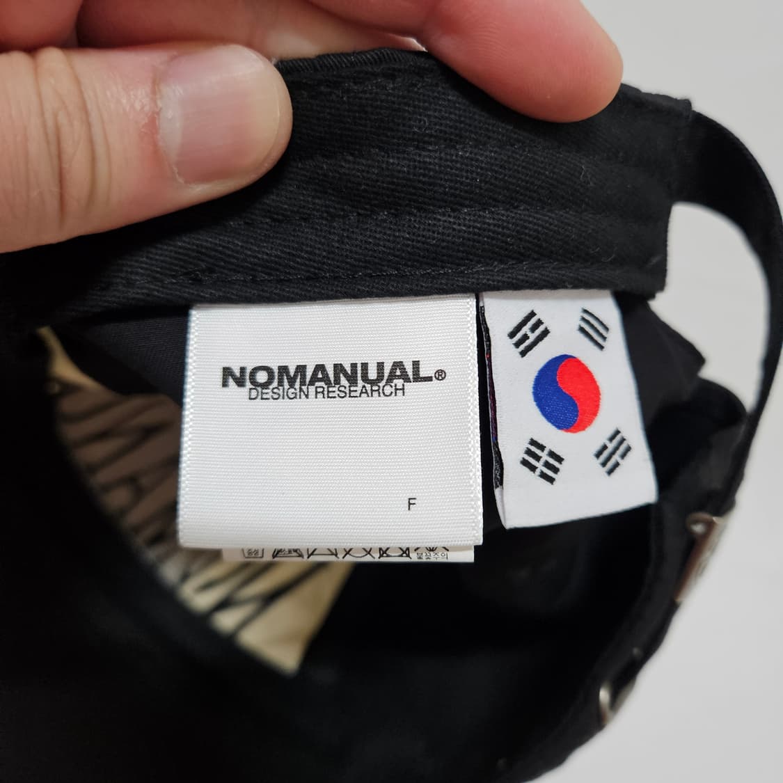 노메뉴얼 로고 볼캡 F 상품이미지6