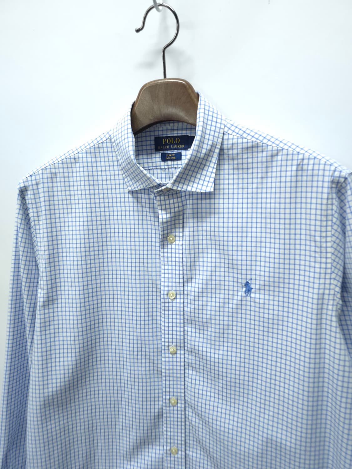 폴로랄프로렌 블루체크 셔츠 (110~115) 상품이미지3