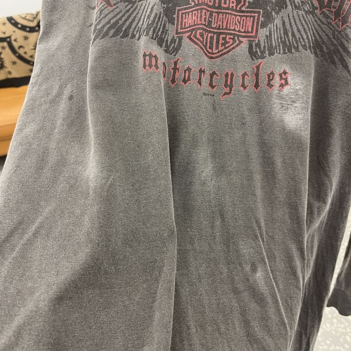 할리 데이비슨 모터사이클 스트릿 펑크 롱슬리브 M C09952 상품이미지9