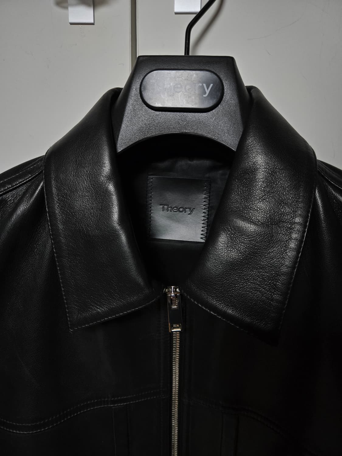 Theory 띠어리 Rhett 램스킨 레더 가죽자켓 M사이즈 상품이미지4