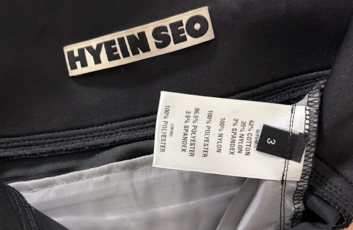 Hyein Seo ' Black Cotton Midi Skirt 상품이미지10