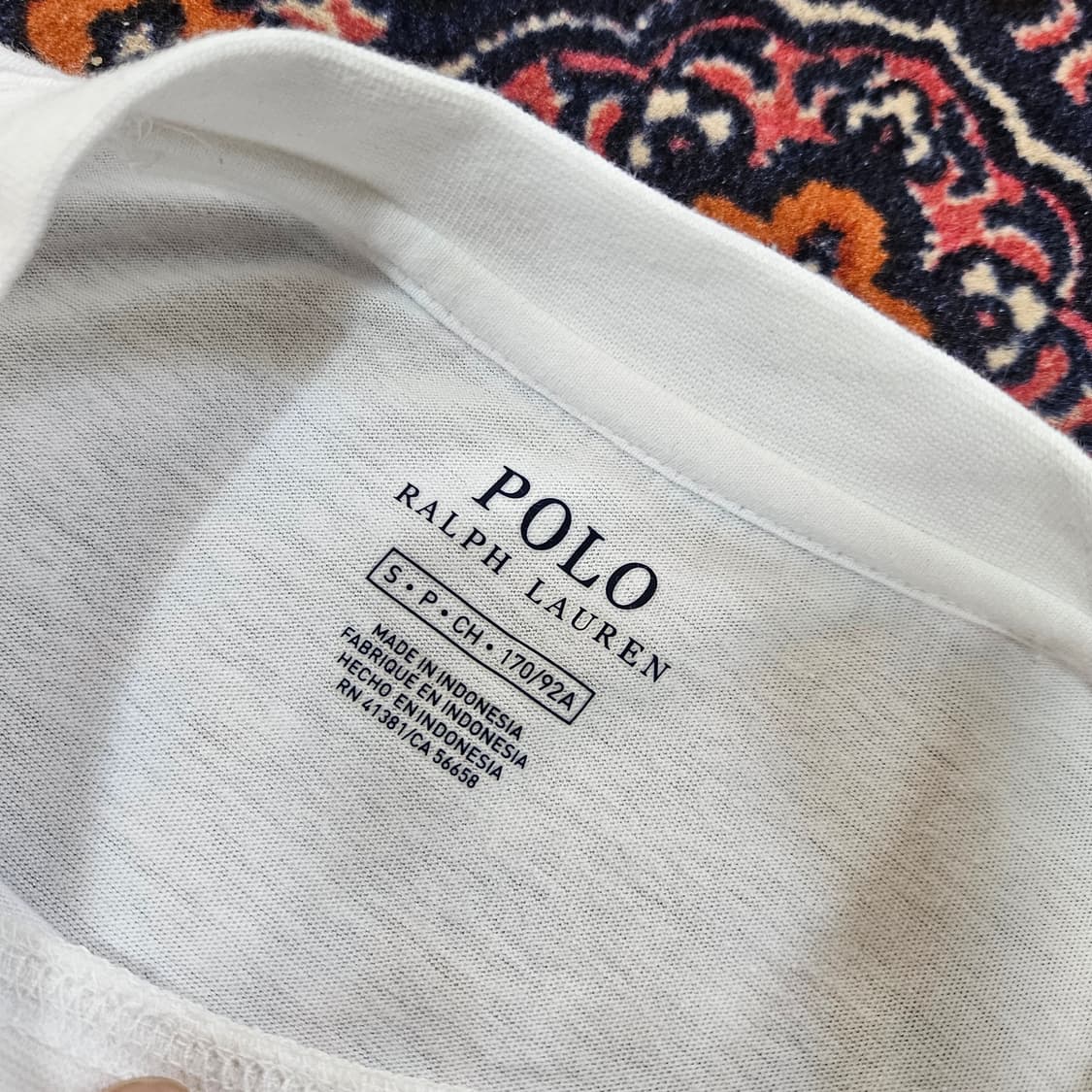 폴로랄프로렌 시그니쳐 포니 자수 라운드넥 티셔츠 상품이미지5