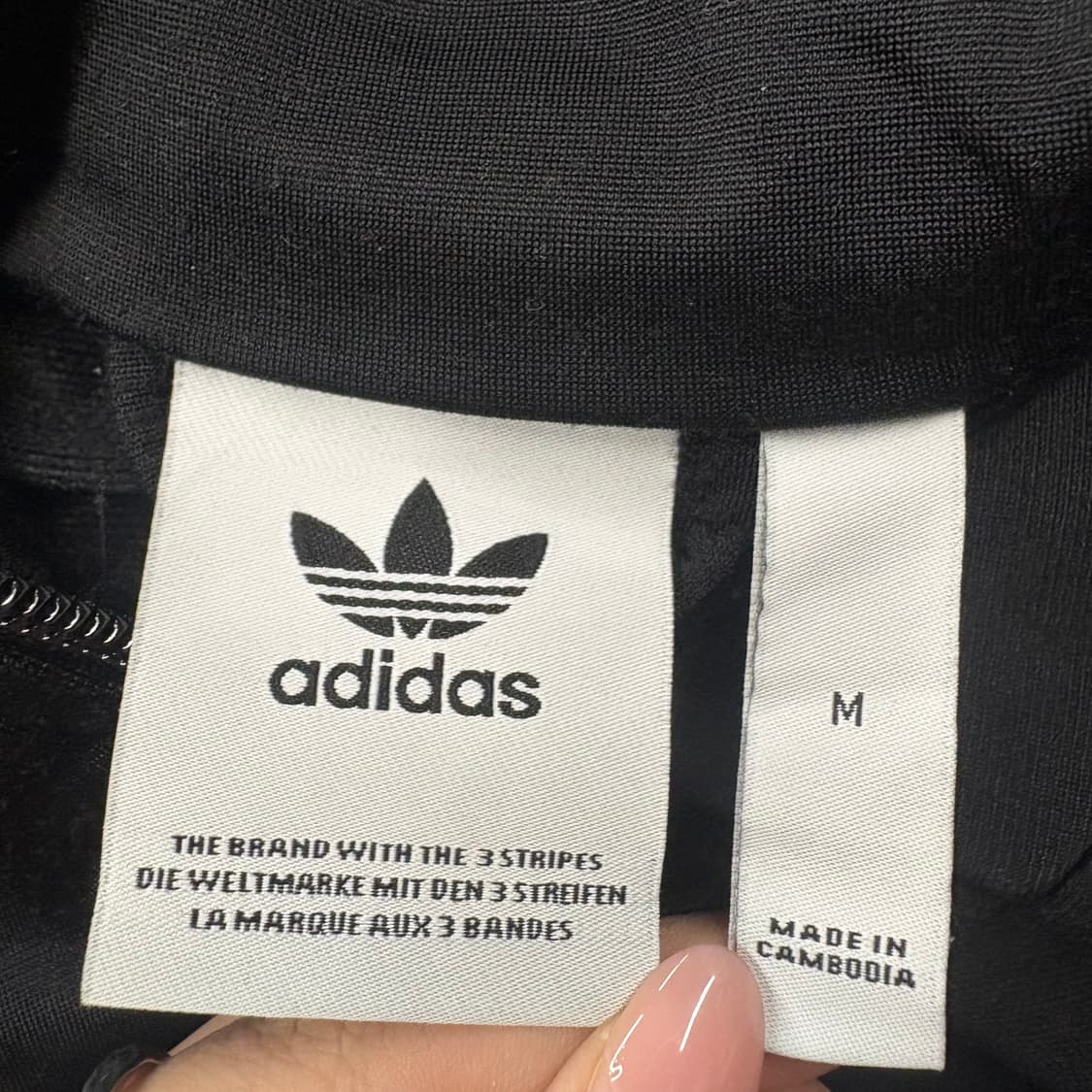 [정품/M] 아디다스 파이어버드 트랙탑 져지 블랙 b17 상품이미지5