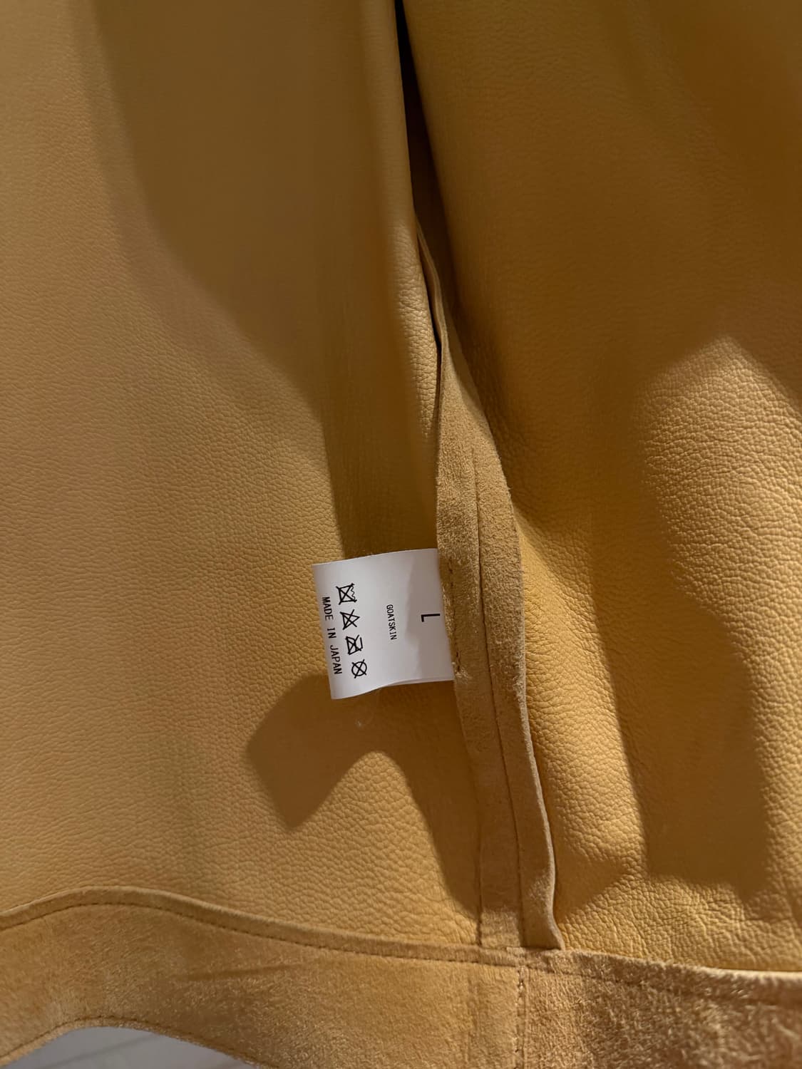 7X7 고트 레더 스웨이드 자켓 상품이미지6